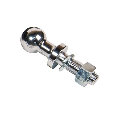 Husky Towing Husky Towing 33842; Trailer Ball; 1-1/4 Inch Diameter; Sway Control Use; Silver 33842